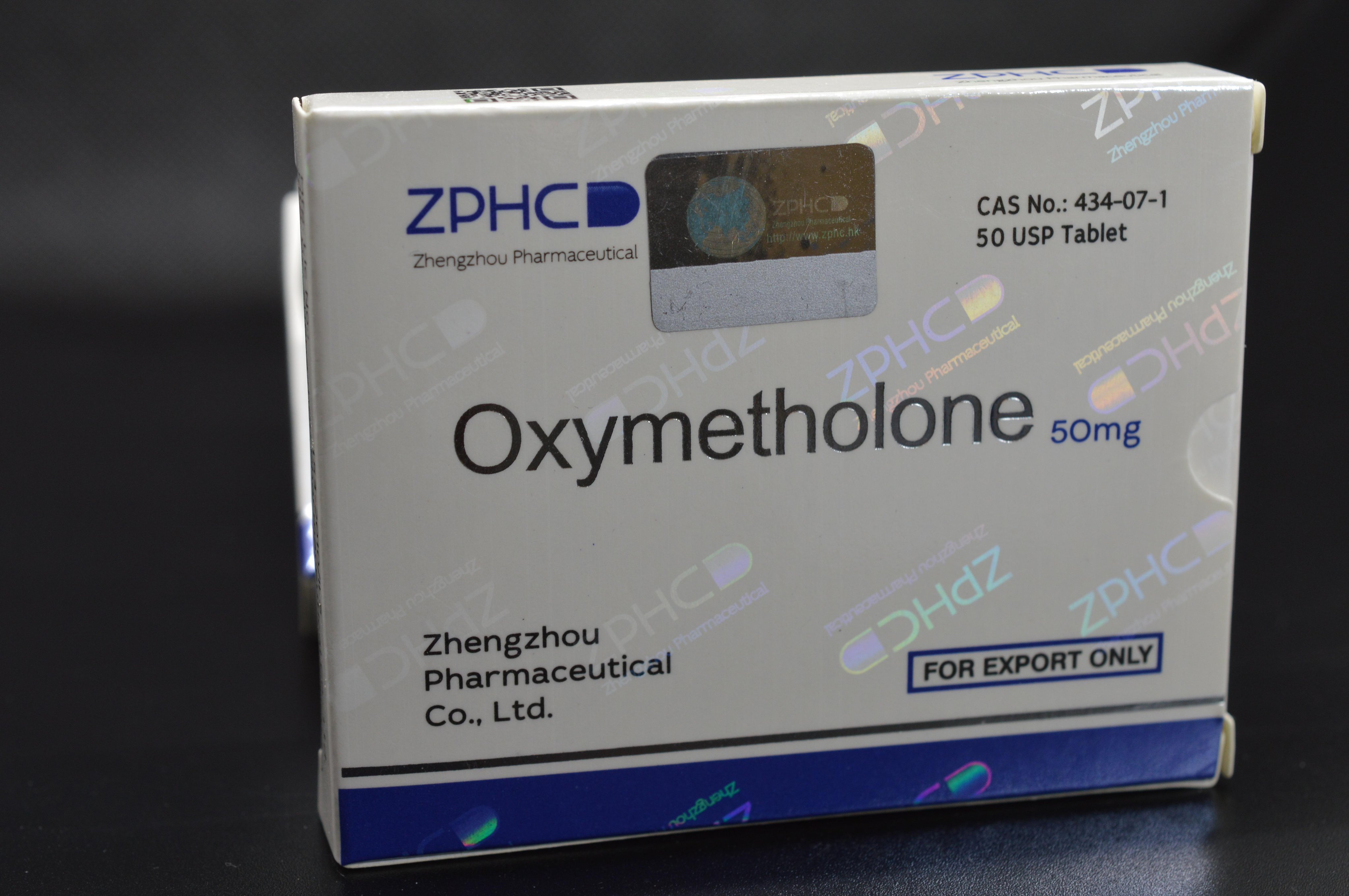 Oxymetholone Swiss Med 50 mg 100 tab — фото банки
