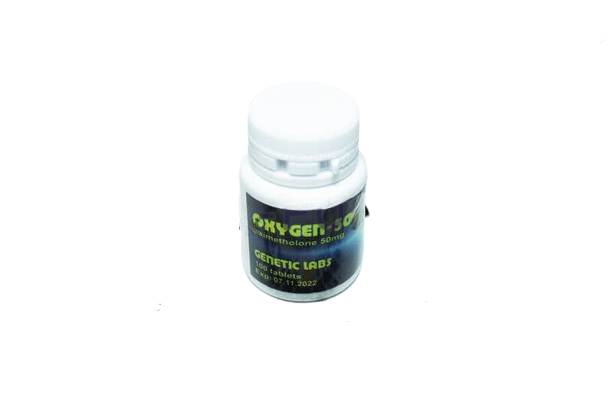 Oxygen-50 (Оксиметалон) от Genetic Labs (100 tab 50mg) Oxygen-50 (Оксиметалон) от Genetic Labs (100 tab 50mg)