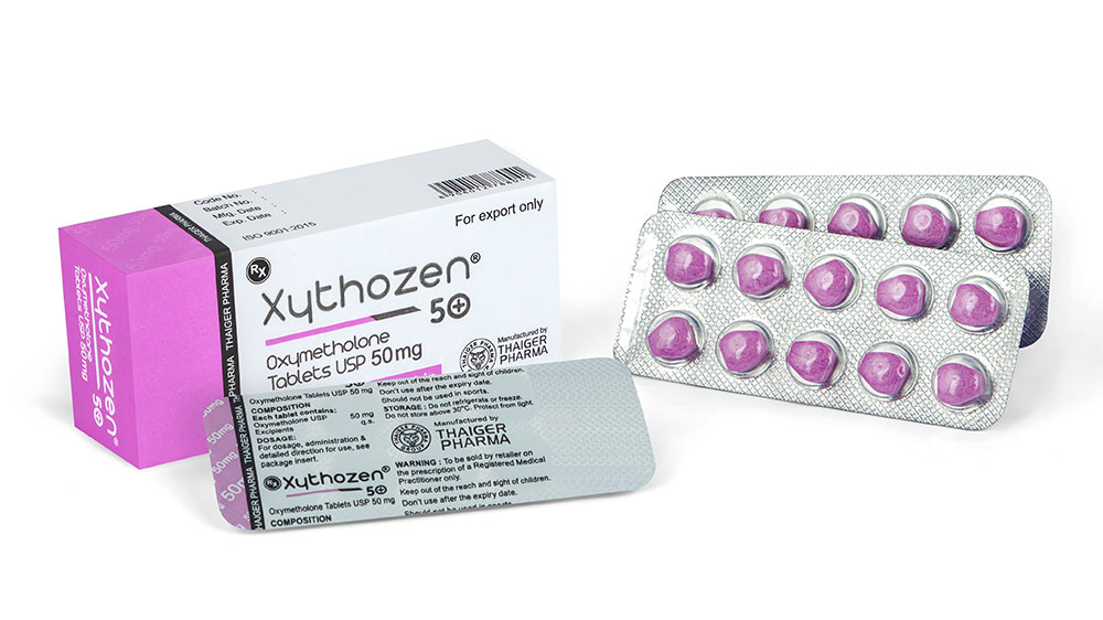 Xythozen (Оксиметалон) от Thaiger pharma (100 tab 50mg) Xythozen (Оксиметалон) от Thaiger pharma (100 tab 50mg)